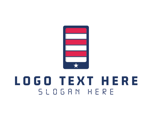Stars And Stripes logo example 2