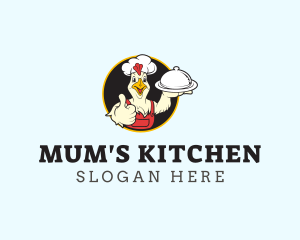 Chicken Kitchen Cook logo design