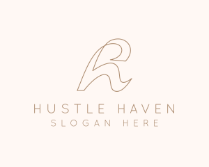 Fashion Boutique Letter H logo design