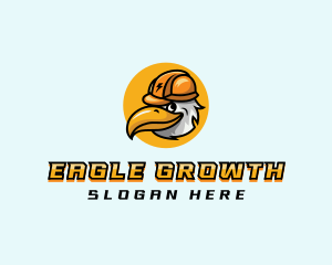 Eagle Electrician Helmet logo design