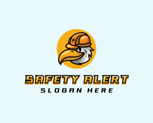 Eagle Electrician Helmet logo design