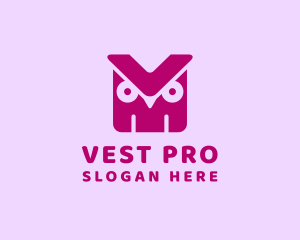 Generic Owl Letter VM logo design