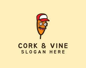 Corn Dog Cap logo design