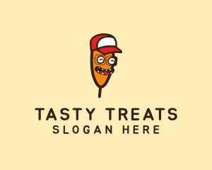 Corn Dog Cap logo design