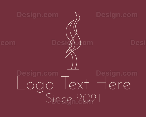 Elegant Scented Candle Logo