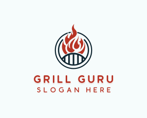 Barbecue Grill Dining logo