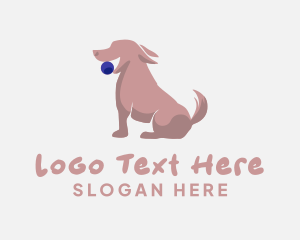 Pet Ball Dog logo