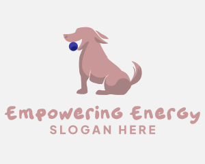 Pet Ball Dog logo design