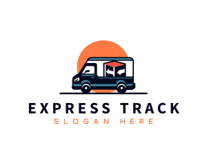 Van Logistics Services logo design