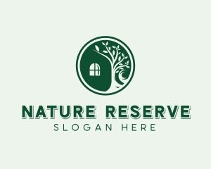 Nature Plant Garden logo design