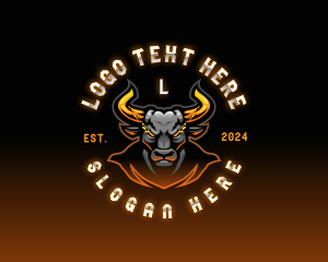 Esport Gaming Bull  Logo