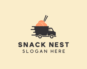 Ramen Food Truck logo design