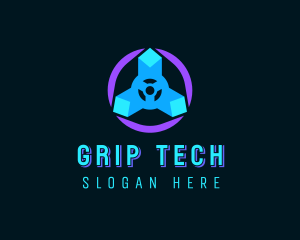 Digital Tech Developer logo design