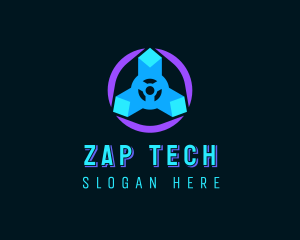 Digital Tech Developer logo design