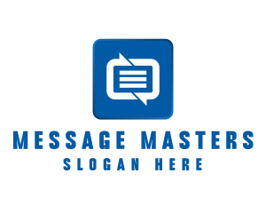 SMS Messaging Communications App logo