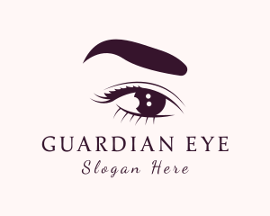 Eye Beauty Lashes logo design