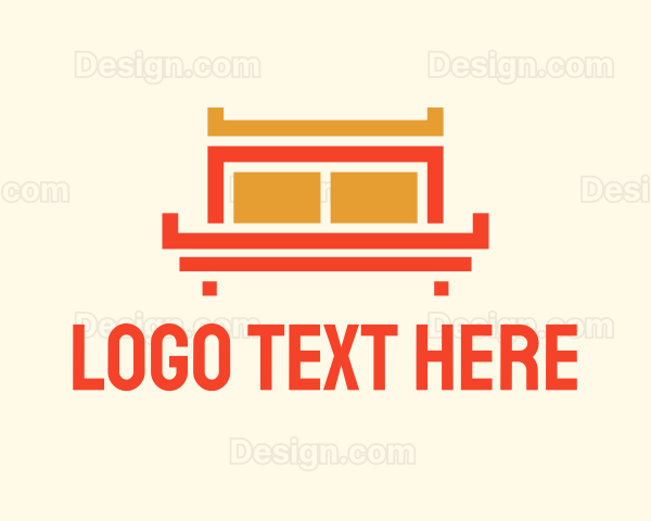 Geometric Bed Frame Logo