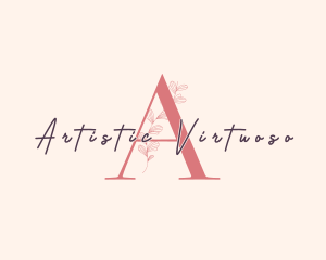 Organic Feminine Nature logo design