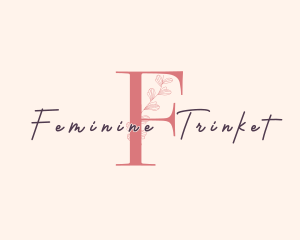 Organic Feminine Nature logo design