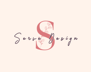 Organic Feminine Nature logo design