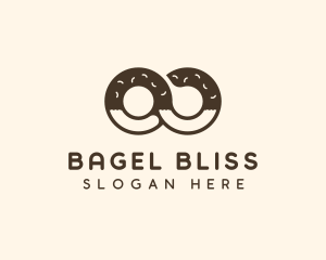 Infinity Bagel Bakery logo design