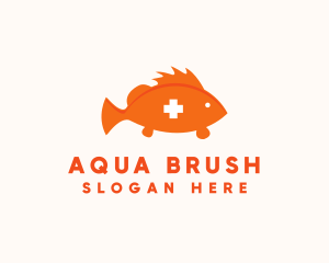 Pet Fish Clinic  logo design