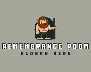 Prehistoric Primitive Caveman logo