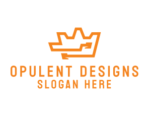 Tech Crown Circuit logo design