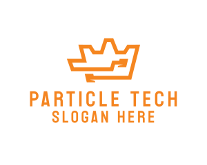 Tech Crown Circuit logo design