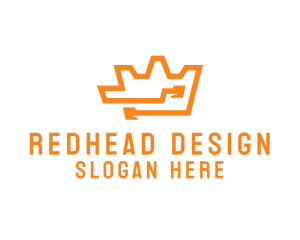 Tech Crown Circuit logo design