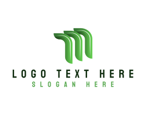 Tech Digital Agency Letter M logo