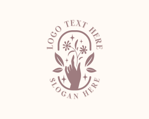 Hands Flower Decorator logo
