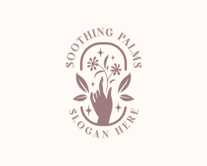 Hands Flower Decorator logo