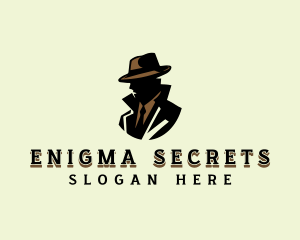 Secret Inspector Detective logo design