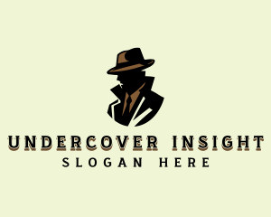 Secret Inspector Detective logo design