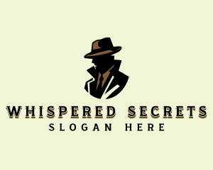 Secret Inspector Detective logo design