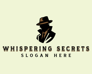 Secret Inspector Detective logo design