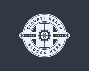 Elevator Maintenance Repair logo design