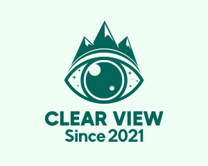 Vision Mountain Eye logo design