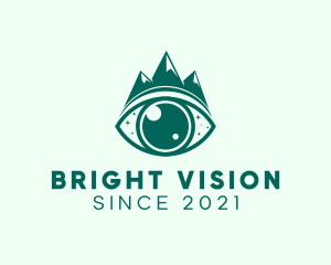 Vision Mountain Eye logo design