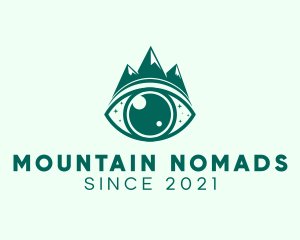 Vision Mountain Eye logo design