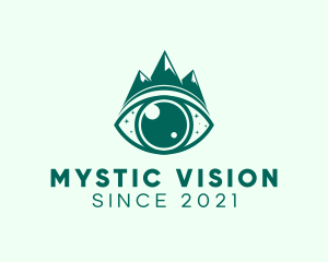 Vision Mountain Eye logo design