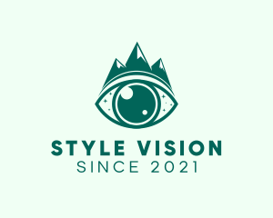 Vision Mountain Eye logo design