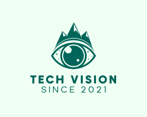 Vision Mountain Eye logo design