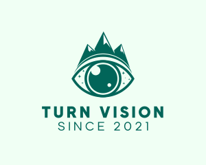 Vision Mountain Eye logo design