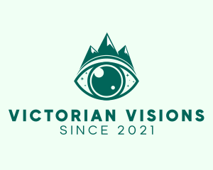 Vision Mountain Eye logo design