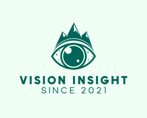 Vision Mountain Eye logo design