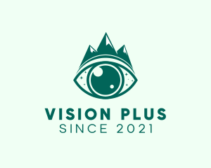 Vision Mountain Eye logo design