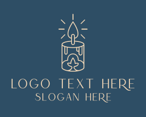 Scented Candle Light  Logo