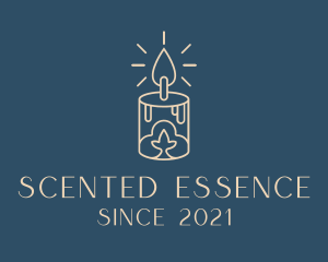 Scented Candle Light  logo design